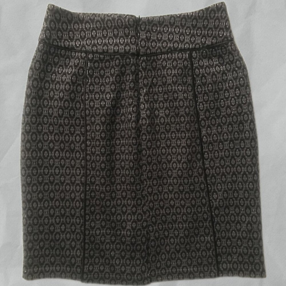 Trulli Cotton Blend Skirt Women's Size 4 Petite Front Pockets